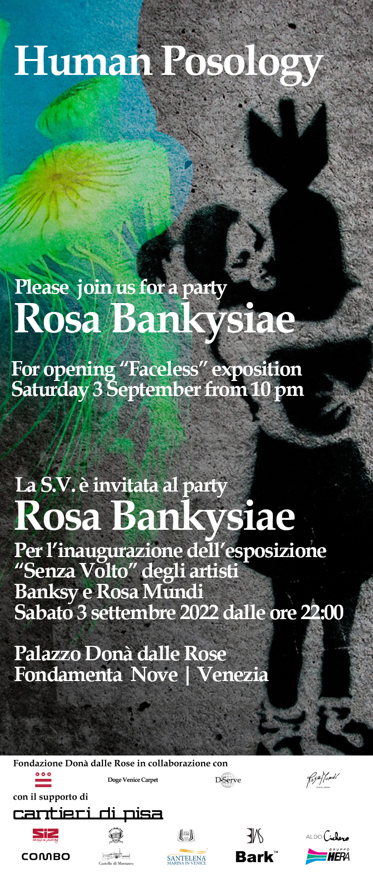 Banksy e Rosa Mundi : faceless